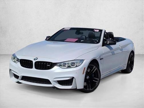 White 2015 BMW M4 Base