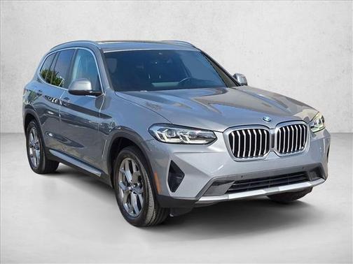 Gray Metallic 2024 BMW X3 sDrive30i