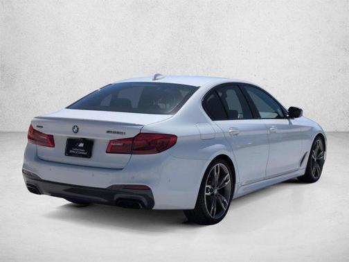 Alpine White 2019 BMW M550 i xDrive