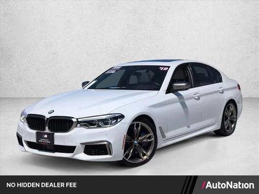 Alpine White 2019 BMW M550 i xDrive
