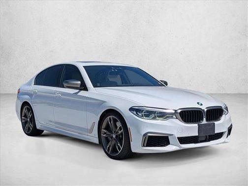 Alpine White 2019 BMW M550 i xDrive