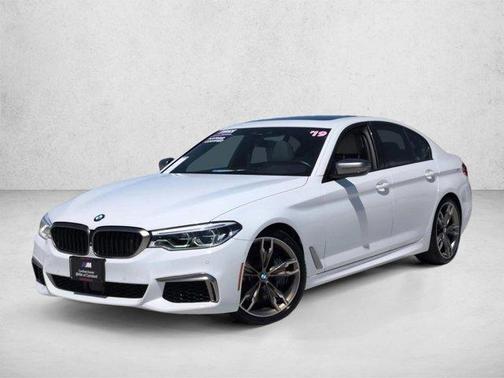 Alpine White 2019 BMW M550 i xDrive