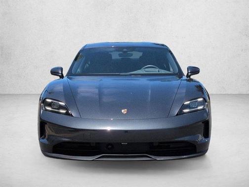 Volcano Grey Metallic 2025 Porsche Taycan 4