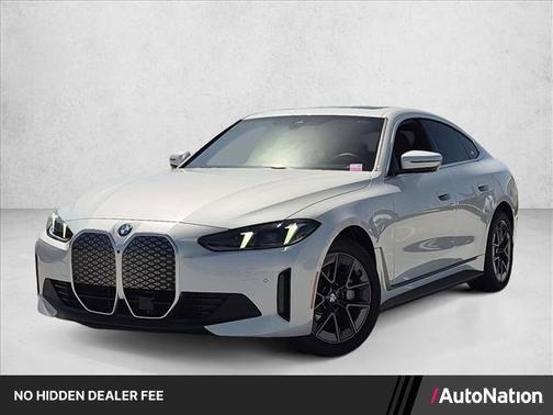 Mineral White Metallic 2026 BMW i4 Gran Coupe xDrive40