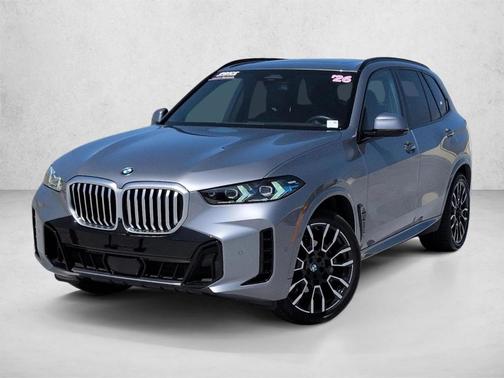 Gray Metallic 2026 BMW X5 xDrive40i