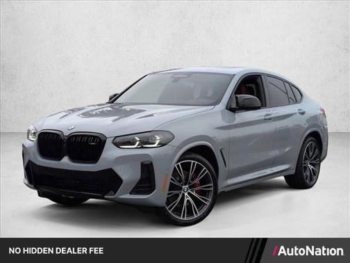 Gray Metallic 2024 BMW X4 M40i