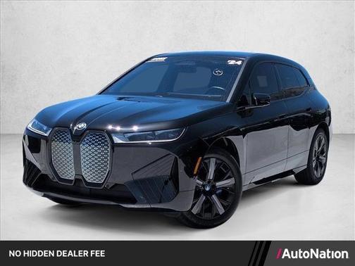 Black Sapphire Metallic 2024 BMW iX xDrive50