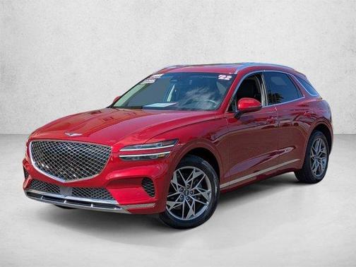 Red 2022 Genesis GV70 2.5T