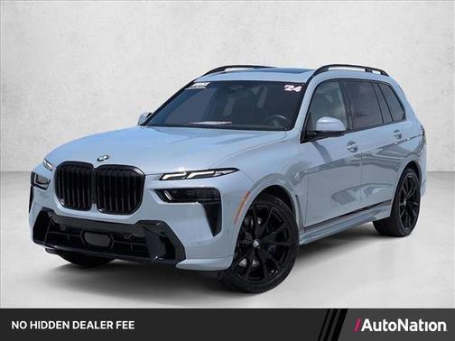 Gray Metallic 2024 BMW X7 xDrive40i