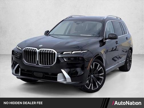 Black Sapphire Metallic 2024 BMW X7 xDrive40i