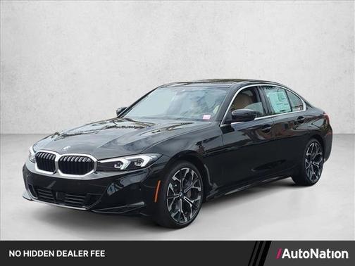 Jet Black 2026 BMW 330 i NA