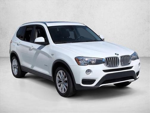 Alpine White 2015 BMW X3 xDrive28d