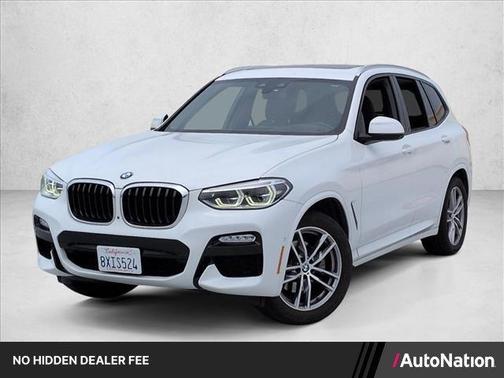 Alpine White 2019 BMW X3 sDrive30i