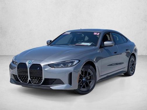 Gray Metallic 2023 BMW i4 Gran Coupe eDrive35