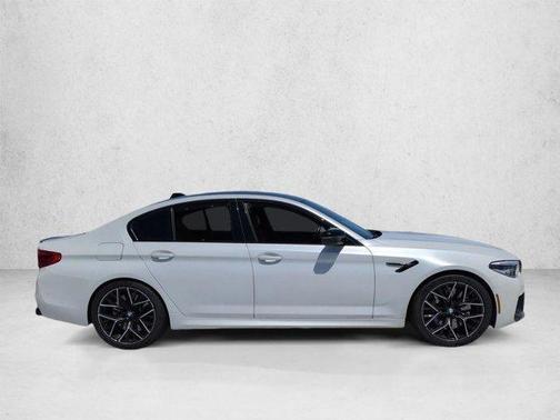 White 2019 BMW M5 Competition