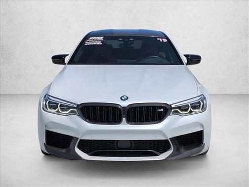 White 2019 BMW M5 Competition