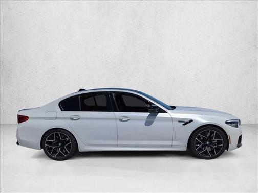 White 2019 BMW M5 Competition