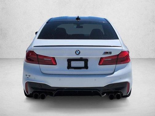 White 2019 BMW M5 Competition