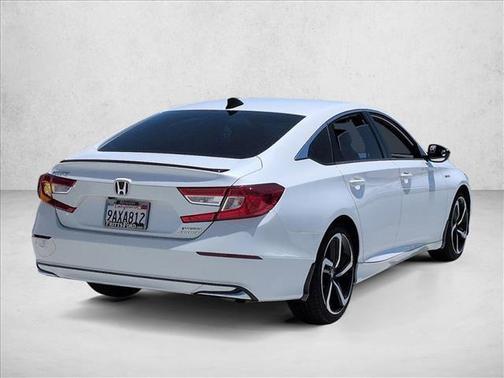 Platinum White Pearl 2022 Honda Accord Hybrid Sport