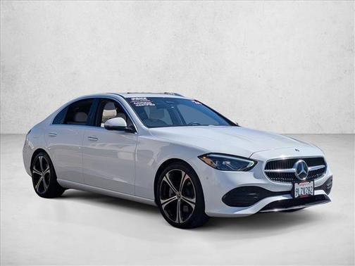 Polar White 2024 Mercedes-Benz C-Class C 300
