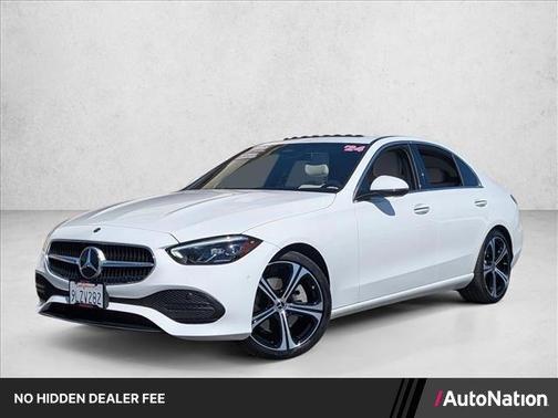 Polar White 2024 Mercedes-Benz C-Class C 300