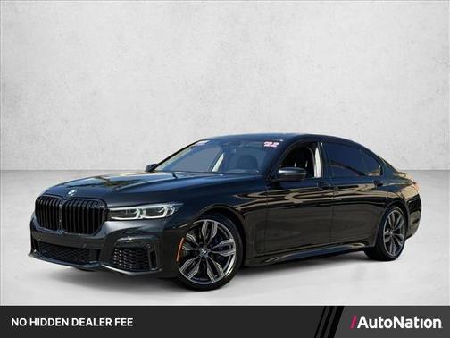 Black Sapphire Metallic 2022 BMW M760 i xDrive