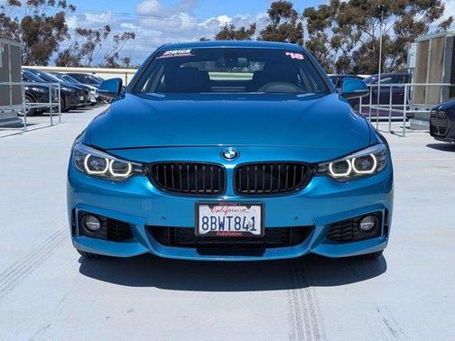 Blue 2018 BMW 440 i