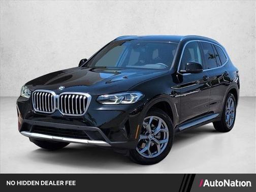 Jet Black 2024 BMW X3 sDrive30i