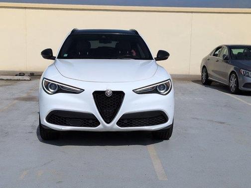 Alfa White 2021 Alfa Romeo Stelvio Ti Sport