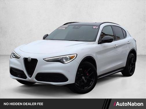 Alfa White 2021 Alfa Romeo Stelvio Ti Sport
