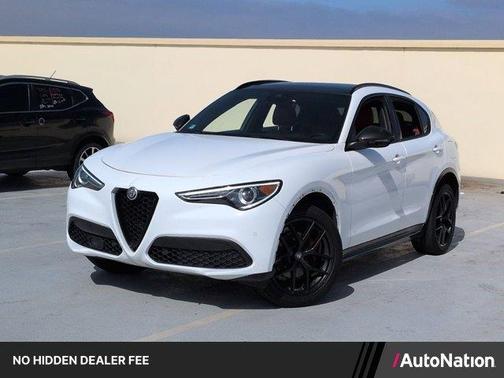 Alfa White 2021 Alfa Romeo Stelvio Ti Sport