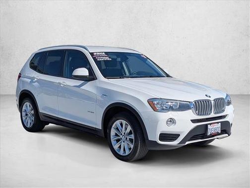 Alpine White 2017 BMW X3 xDrive28i