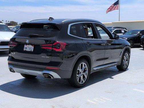 Black Sapphire Metallic 2024 BMW X3 sDrive30i