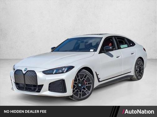 Mineral White Metallic 2026 BMW i4 Gran Coupe xDrive40