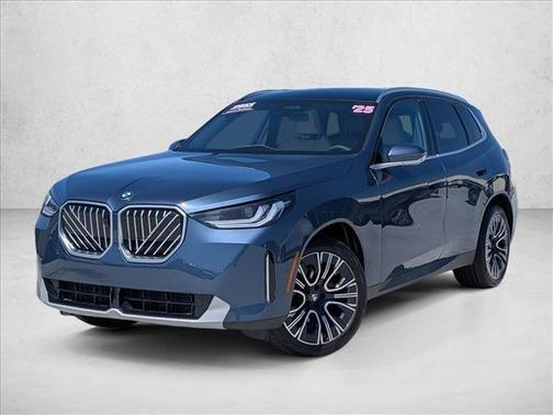 Arctic Race Blue Metallic 2025 BMW X3 30 xDrive