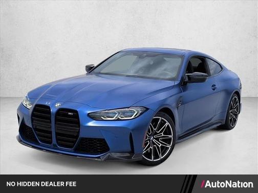 Frozen Portimao Blue Metallic 2024 BMW M4 Base