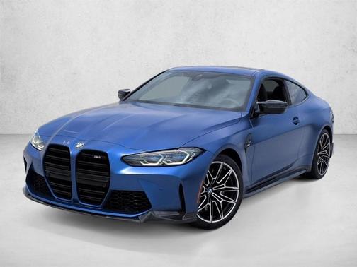 Frozen Portimao Blue Metallic 2024 BMW M4 Base
