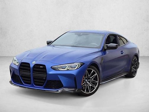 Frozen Portimao Blue Metallic 2024 BMW M4 Base