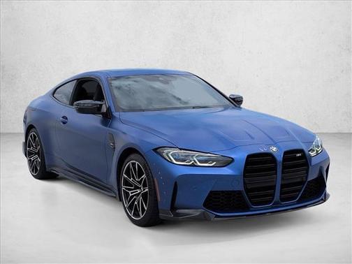 Frozen Portimao Blue Metallic 2024 BMW M4 Base
