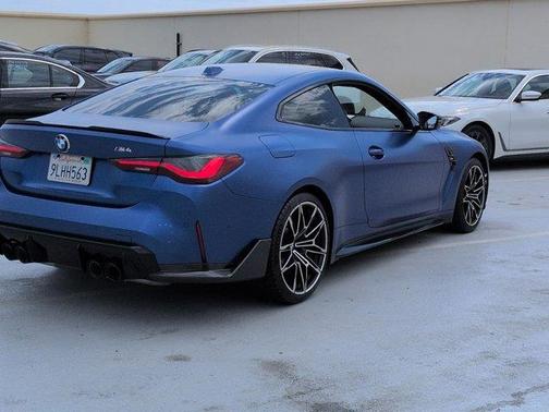 Frozen Portimao Blue Metallic 2024 BMW M4 Base