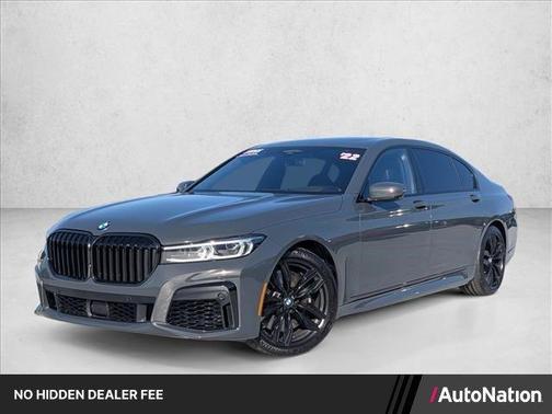 Gray Metallic 2022 BMW M760 i xDrive