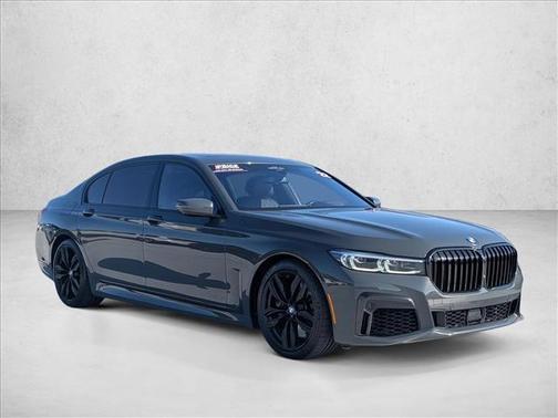 Gray Metallic 2022 BMW M760 i xDrive