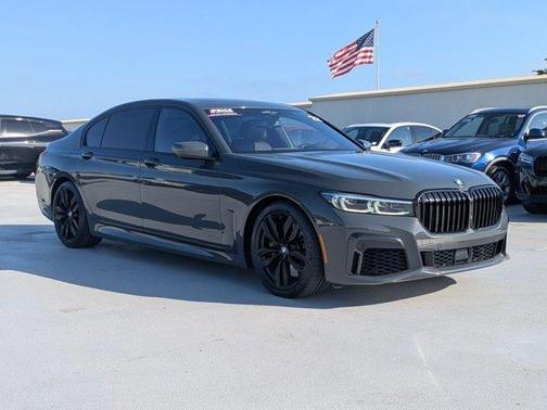 Gray Metallic 2022 BMW M760 i xDrive