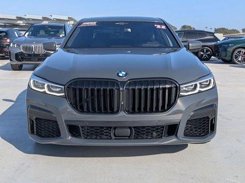 Gray Metallic 2022 BMW M760 i xDrive