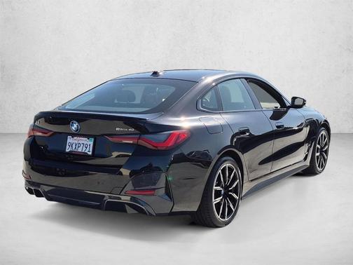 Black Sapphire Metallic 2024 BMW i4 Gran Coupe eDrive40