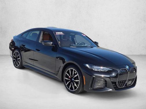 Black Sapphire Metallic 2024 BMW i4 Gran Coupe eDrive40