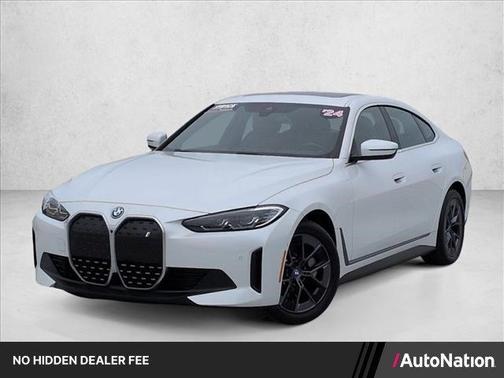 Mineral White Metallic 2024 BMW i4 Gran Coupe eDrive35