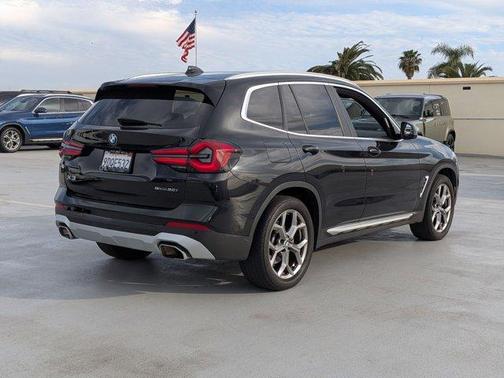 Black Sapphire Metallic 2023 BMW X3 sDrive30i