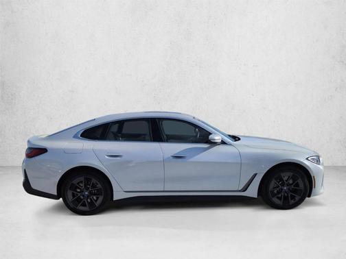 Mineral White Metallic 2023 BMW i4 Gran Coupe eDrive35