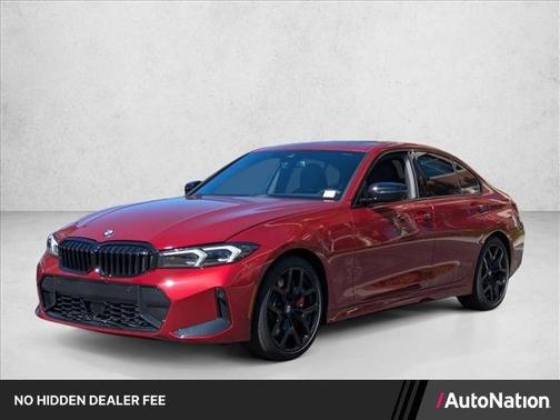 Red Metallic 2026 BMW 330 i NA